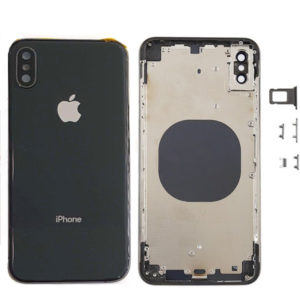 Καλυμμα Μπαταριας Για Apple iPhone XS Max Μαυρο Με Frame