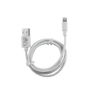 Καλώδιο Lightning USB 2.4A Φόρτισης - Data 1m Λευκό LO1 Lime ( 16741 )