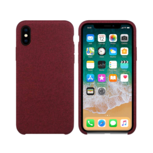 Silicone case No brand, For Apple iPhone XS Max, Hiha, Red - 51684