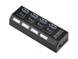 USB 3.0 Hub 4 Port with On/Off-Switch