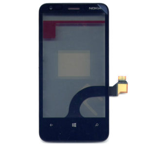 Τζαμι Για Nokia Lumia 620 Μαυρο Με Frame OR