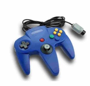 Controller wired for N64 Blue