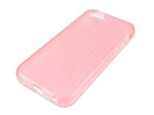 Reekin case for iPhone 5/5S - Square IC-005 (apricot-transparent