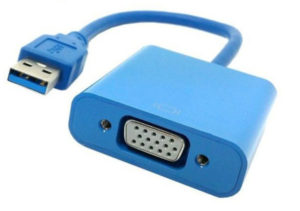 Adapter No brand, USB3.0 to VGA, Blue - 18164