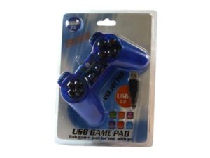 Vinyson USB Game Controller for PC Blue