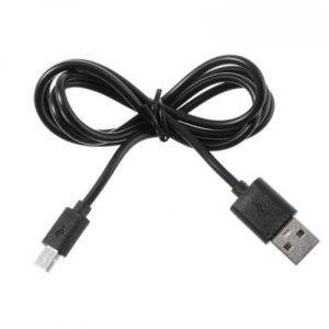 iS USB TO MICRO USB DATA CABLE long connector black