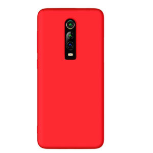 Θηκη Liquid Silicone για Xiaomi Mi 9T / Mi 9T Pro Κοκκινη