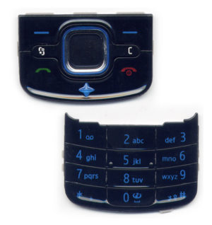 Πληκτρολογιο Για Nokia 6210 Navigator Μαυρο Σετ 2 Τεμαχιων (Πανω-Κατω) OEM
