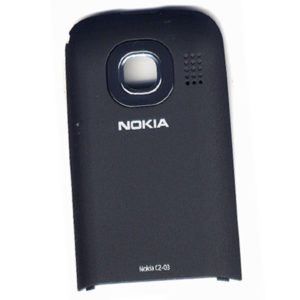 Καλυμα Μπαταριας Για Nokia C2-03 , C2-02 OR Μαυρο Με Τζαμακι Καμερας