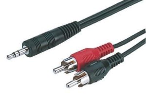 INLINE Audio Cable 1 x 3.5mm stereo plug, 2 x RCA plug 10M