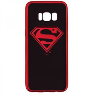 WARNER BROS SUPERMAN LUXURY CHROME SAMSUNG S8 backcover