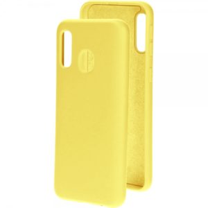 EVELATUS SOFT SILICONE SAMSUNG A20e yellow backcover