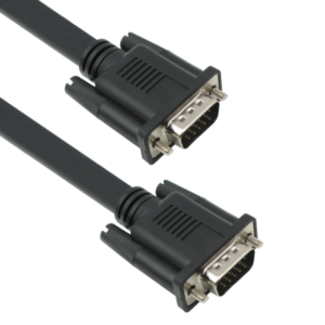 Cable DeTech VGA - VGA, Flat, 3+4, 5.0m - 18142