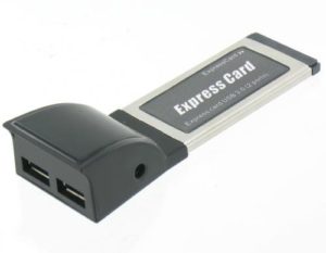 PCMCIA Express 2x USB 3.0 Adapter