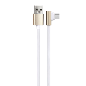 Data cable No brand C01, Micro USB, 1.0m, Gold - 14974