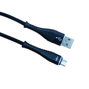 Καλώδιο Φόρτισης - Data Micro USB 1m 2.4A Μαύρο S-23 ( 16770 )