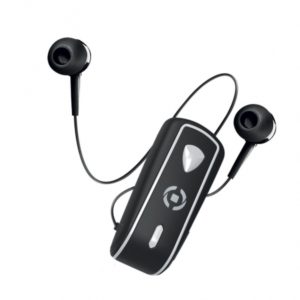 CELLY BLUETOOTH CLIP ON 2 RETRACTABLE STEREO black