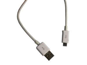 Micro-USB Charger cable for all micro-USB devices 96cm (White)