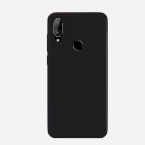 Θηκη Liquid Silicone για Xiaomi Redmi Note 7 Μαυρη