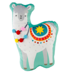 Fun Plush Llama Cushion