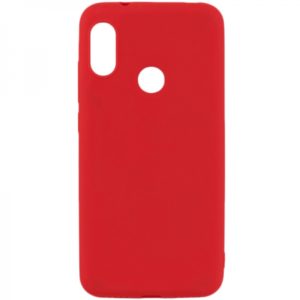 SENSO SOFT TOUCH HUAWEI Y7 2019 red backcover