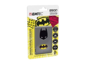 EMTEC Power Bank 2500mAh Justice League (Batman)