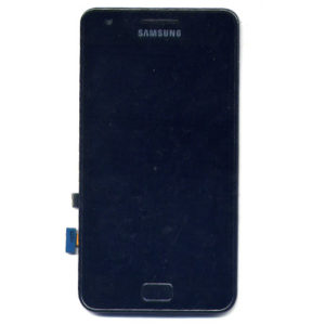 Οθονη Για Samsung N7100-Galaxy Note II Με Touch Τζαμι ,Με Εμπρος Μερος Προσοψης Σκουρο Γκρι OR (GH97-14112B)