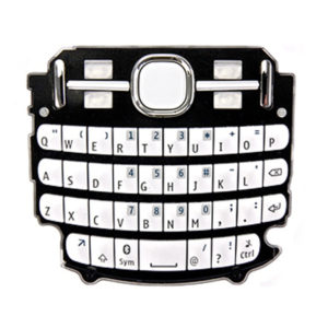 Πληκτρολογιο Για Nokia Asha 200-201 OR Ασπρο (9792V18)