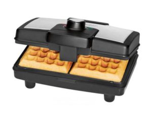 Clatronic Waffle Maker WA 3606 black-inox