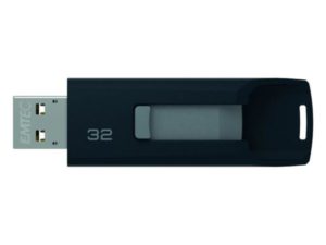 USB FlashDrive 32GB EMTEC C450 Slide 2.0 (black)
