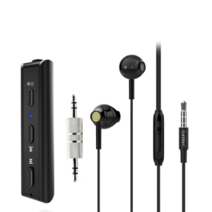 Mobile earphones Earldom ET-M37, With Bluetooth receiver, Black - 17372
