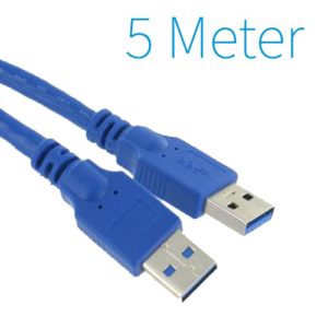 USB 3.0 Male - Male Kabel 5 Meter
