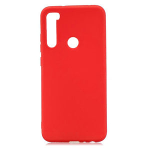 Θηκη Liquid Silicone για Xiaomi Redmi Note 8 Κοκκινη