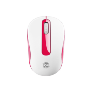 Mouse, ZornWee W550, Wireless, White/Pink - 640