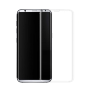Glass protector, No brand, For Samsung Galaxy S8, Full glue, 0.3mm, Transparent - 52427