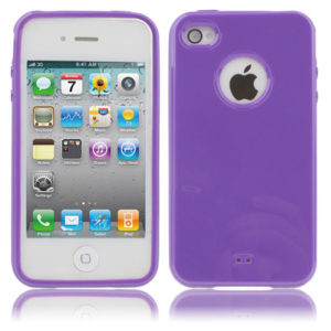 OEM Smooth TPU Case Purple (iPhone 4 / 4S)