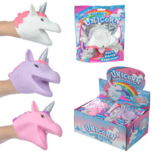 Fun Kids Novelty Unicorn Hand Puppet