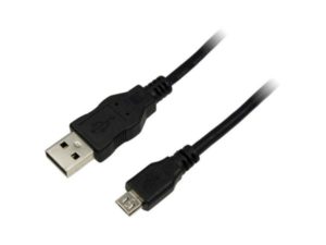 LogiLink USB 2.0 cable A to microB- 3m - black (CU0059)