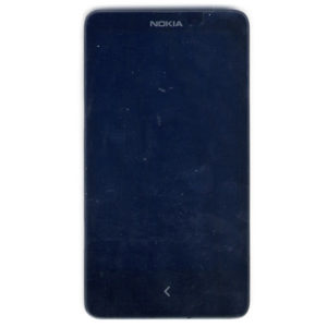 Οθονη Για Nokia X / X+ Με Τζαμι Μαυρο, Frame και Ακουστικο Grade A