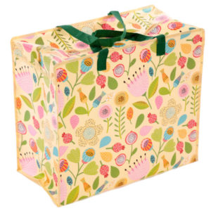Fun Practical Laundry and Storage Bag - Autumn Floral Design