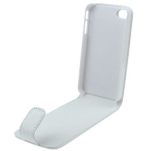 Weave Leather Case for iPhone 4 & 4S (White)