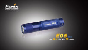 Fenix E05 LED Flashlight Blue