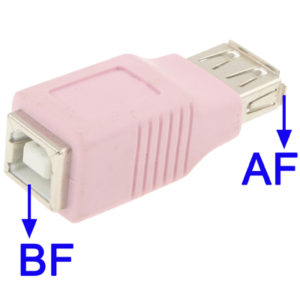 USB 2.0 AF to BF Adapter