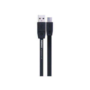 Data cable micro USB Flat, Remax Full Speed RC-001m, 1m, Black - 14349
