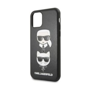 KARL LAGERFELD IPHONE 11 PRO KARL AND CHOUPETTE black backcover