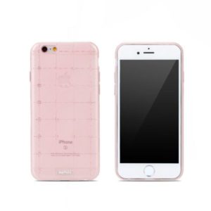 Protector for iPhone 6 / 6S Plus , Remax Ice Clear, TPU, Slim, Pink - 51407
