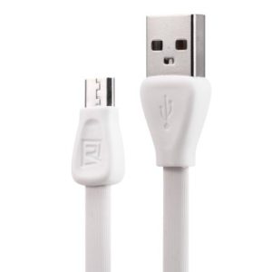Data cable micro USB Flat, Remax Martin RC-028m, 1m, White - 14352