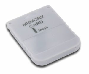 1MB memory card for Playstation 1