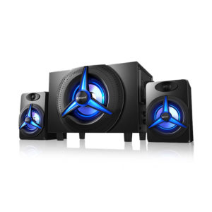Speakers Kisonli TM-7000A, Bluetooth, 15W+2x5W, 220V, Black - 22148