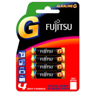 Μπαταριες Fujitsu Alkaline AAA LR03 (4 τεμ)